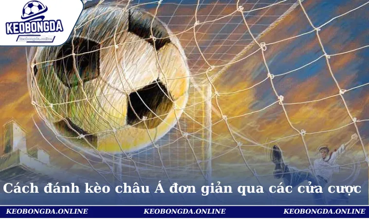 Cách  đánh kèo châu Á đơn giản qua các cửa cược thú vị