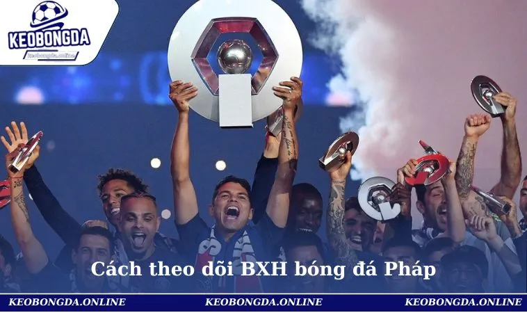 Cách theo dõi BXH bóng đá Pháp