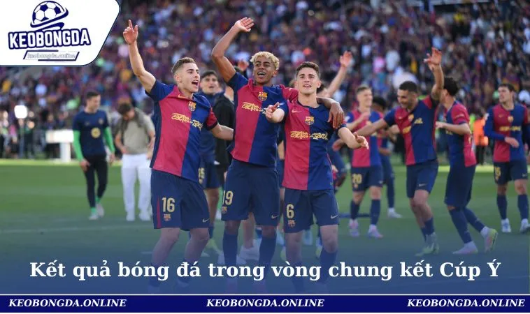Kết quả bóng đá trong vòng chung kết của Cup Ý